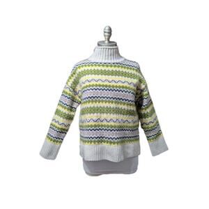 Barbour Holkham Wool Blend Sweater Multicolor Women’s Size 10 USED